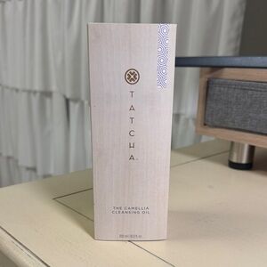 Tatcha Camellia Cleansing Oil in Cream and Gold